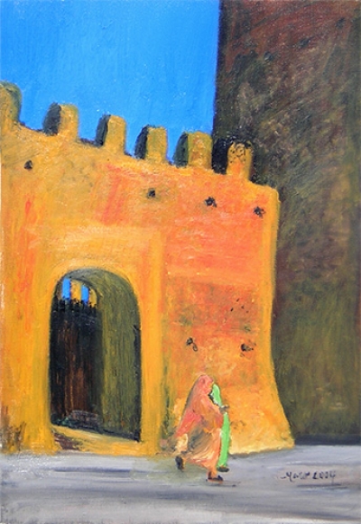 Les remparts de Tinzit (Maroc)