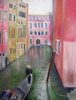 Le gondolier (Venise)